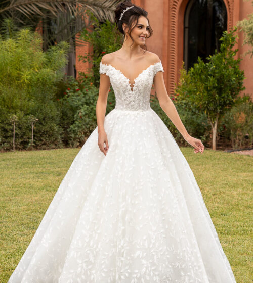 Robes de mariée chez Marque Moda Sposa à Nice