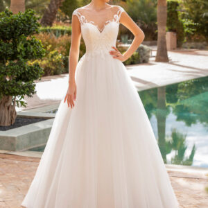 Robes de mariée chez Marque Moda Sposa à Nice