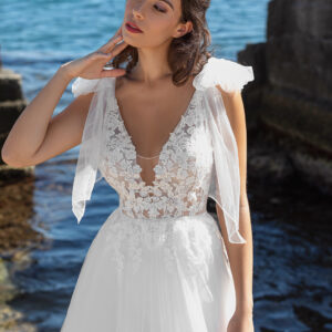 Robes de mariée Just For You , fluide , bohème.