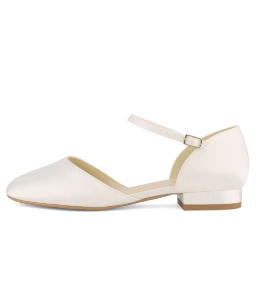 Chaussure de mariée femme plate.