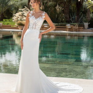 Robes de mariée chez Marque Moda Sposa à Nice