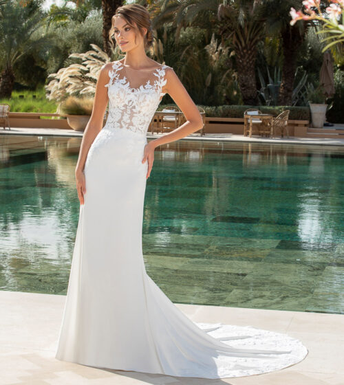 Robes de mariée chez Marque Moda Sposa à Nice