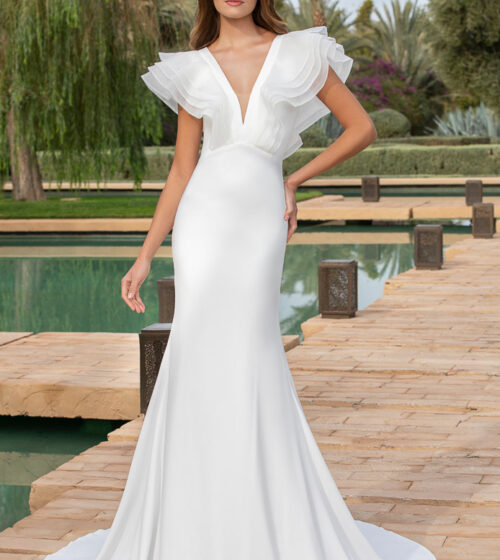 Robes de mariée chez Marque Moda Sposa à Nice