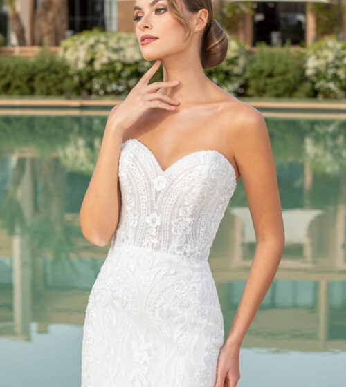 Robes de mariée chez Marque Moda Sposa à Nice