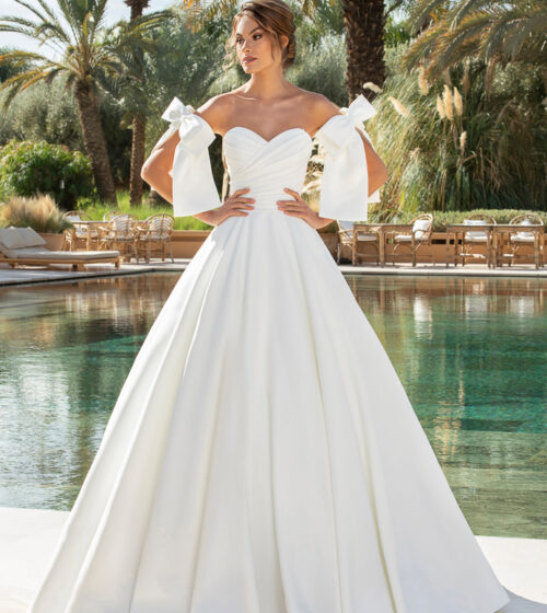 Robes de mariée chez Marque Moda Sposa à Nice