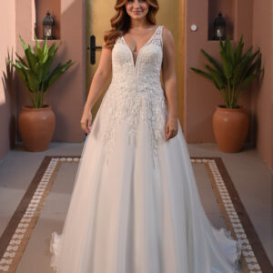 Robe de mariée de la marque Curvy 26CURV09